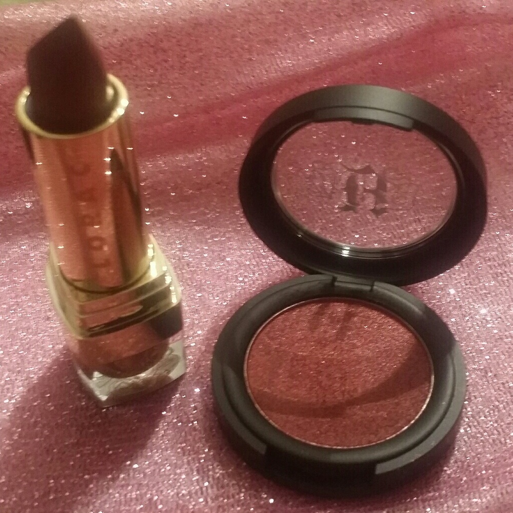 Lora lipstick Kat von do eyeshadow